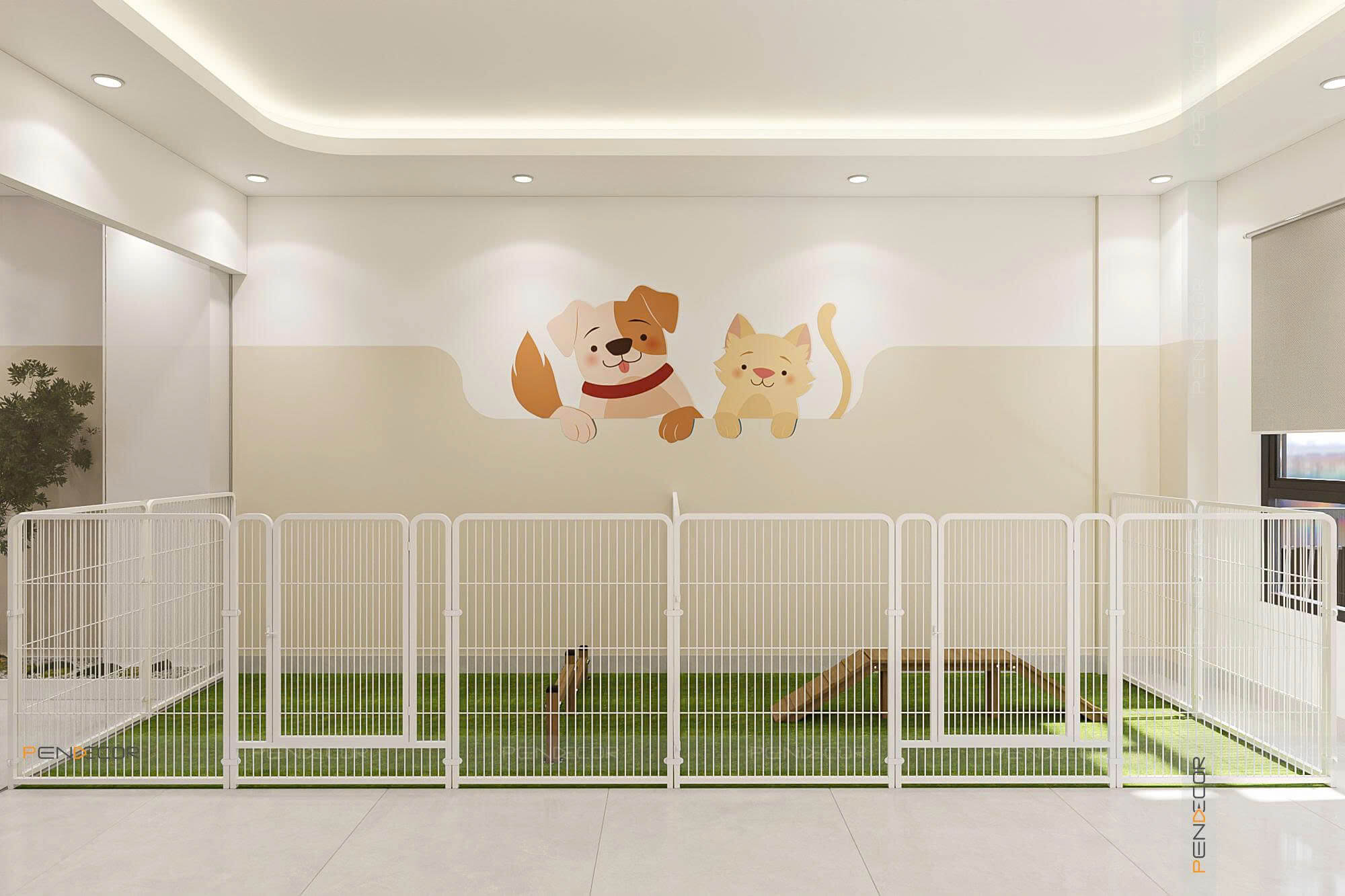 Thiết Kế Pet Shop Cưng's Home