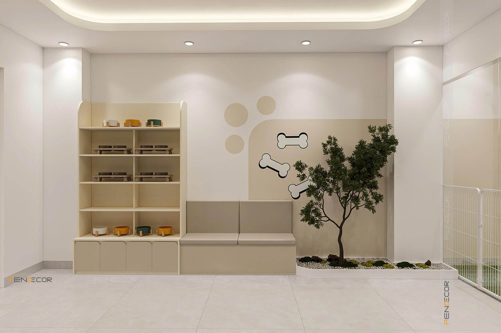 Thiết Kế Pet Shop Cưng's Home