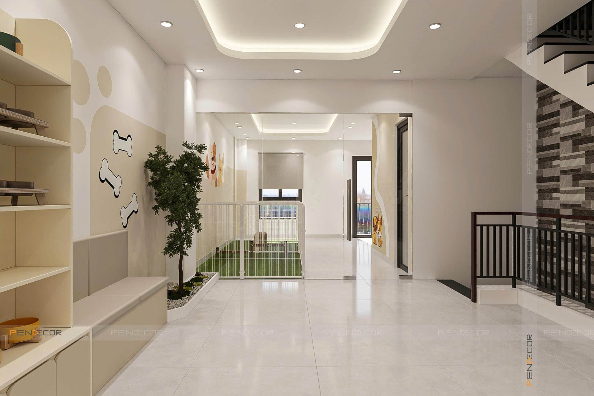 Thiết Kế Pet Shop Cưng's Home