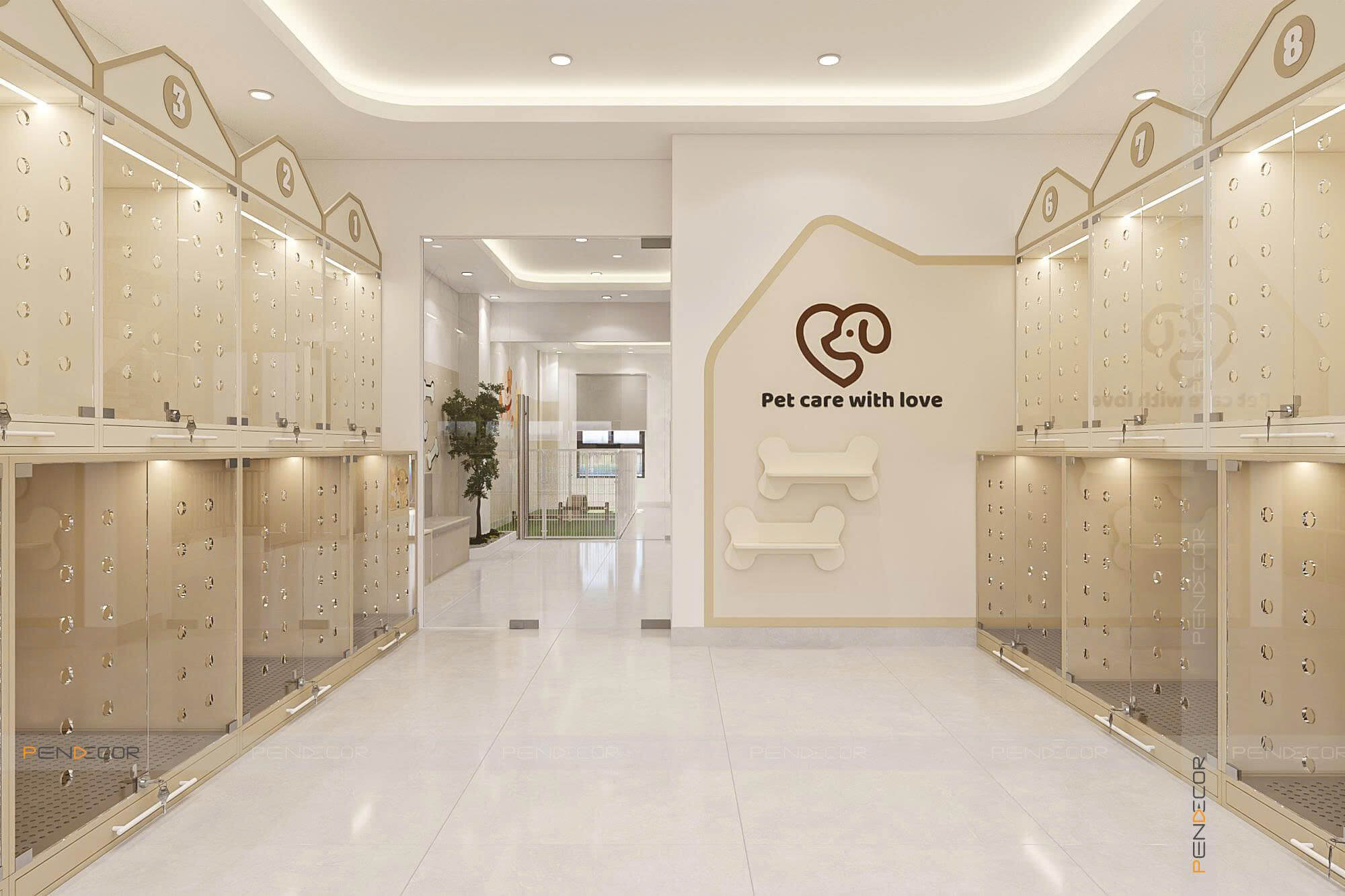 Thiết Kế Pet Shop Cưng's Home