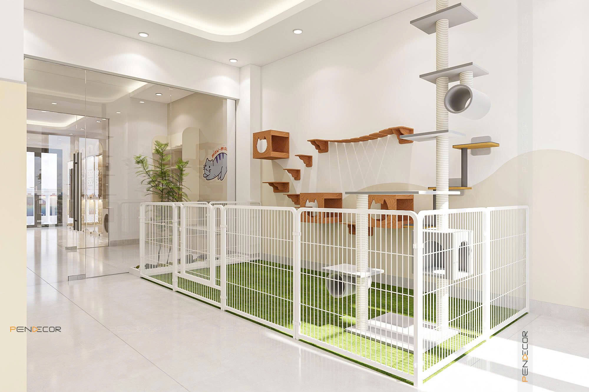 Thiết Kế Pet Shop Cưng's Home