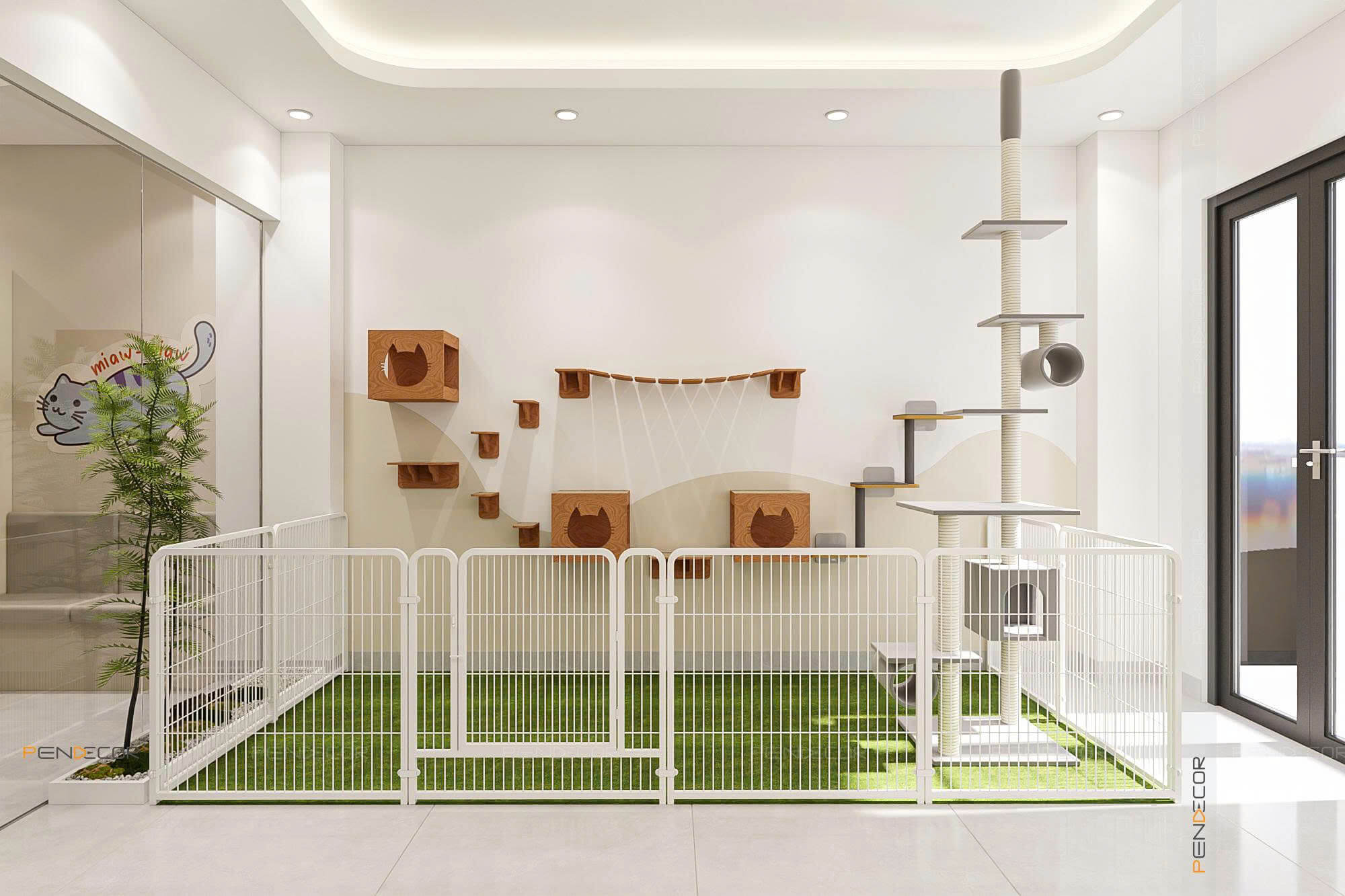 Thiết Kế Pet Shop Cưng's Home