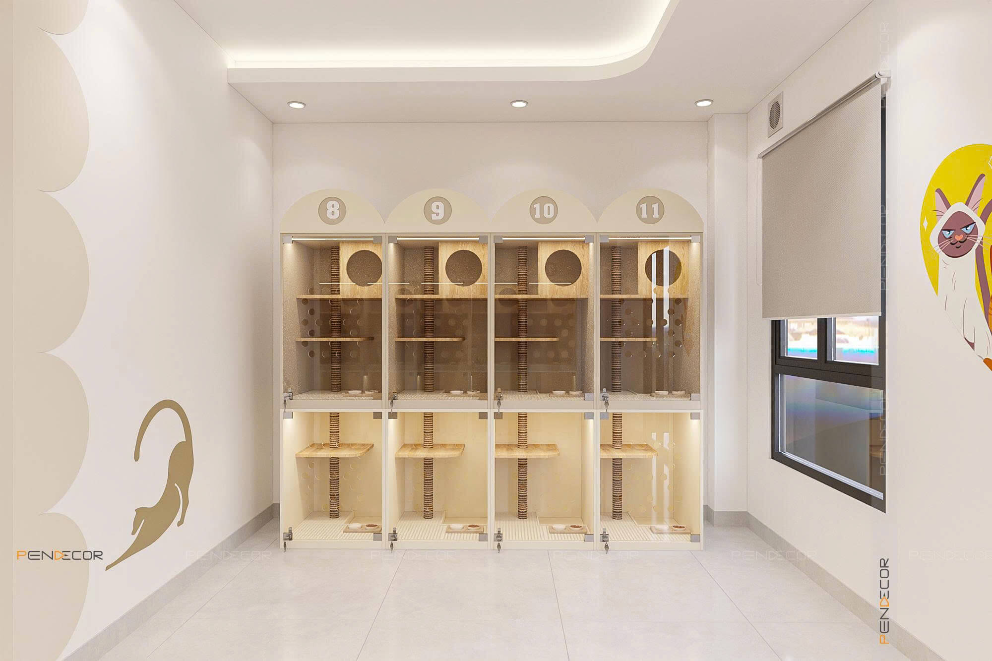Thiết Kế Pet Shop Cưng's Home