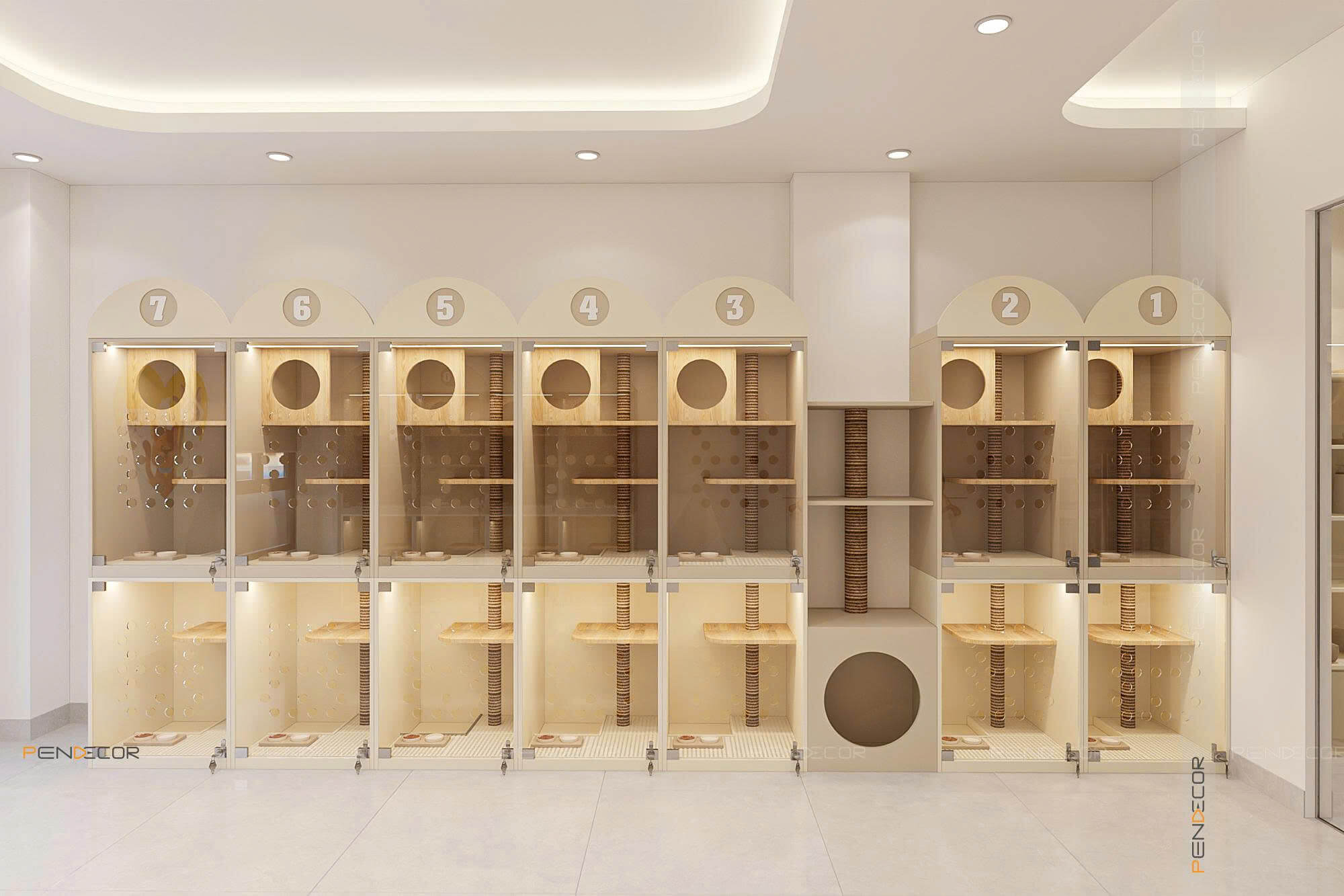 Thiết Kế Pet Shop Cưng's Home