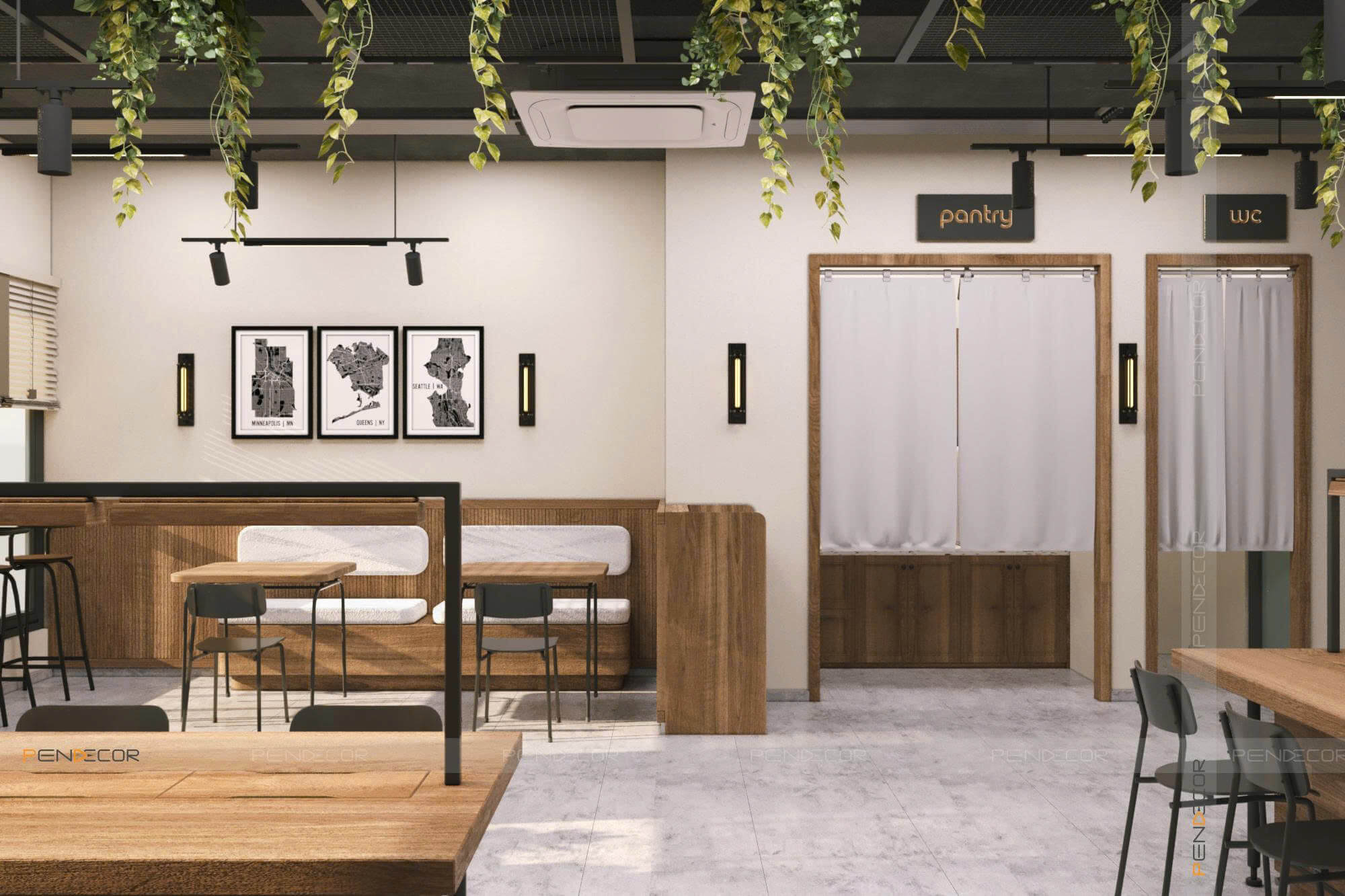 Thiết Kế Cửa Hàng Thực Phẩm Sạch Rau Vườn Bếp Nhà