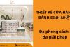 15+ mẫu thiết kế cửa hàng bánh sinh nhật đa phong cách, đa giải pháp