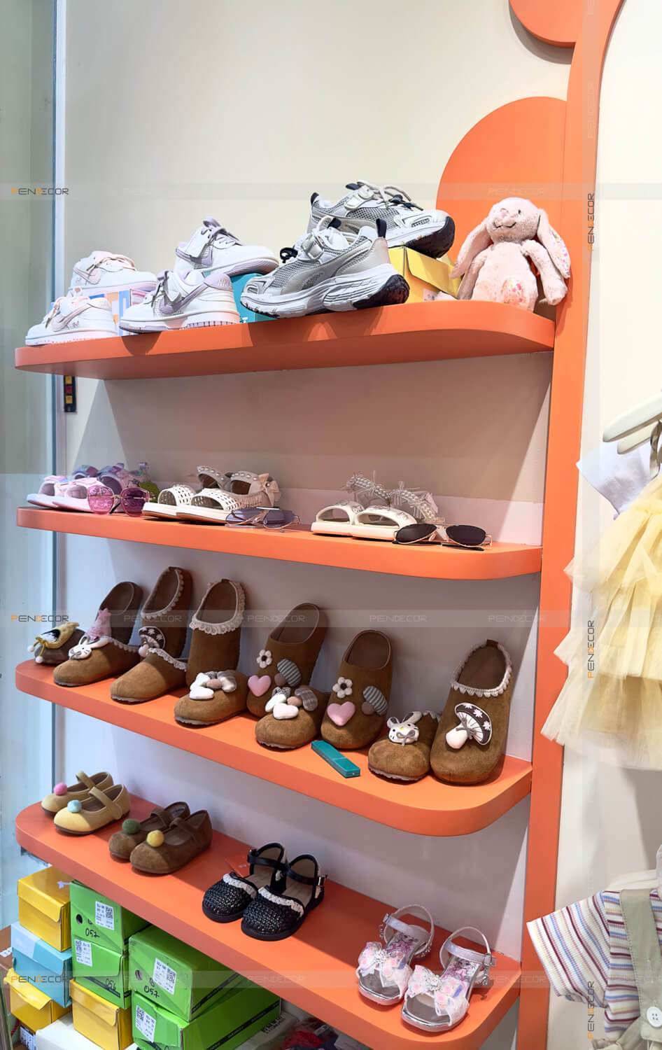 Thi Công Shop Thời Trang Trẻ Em An An Kids