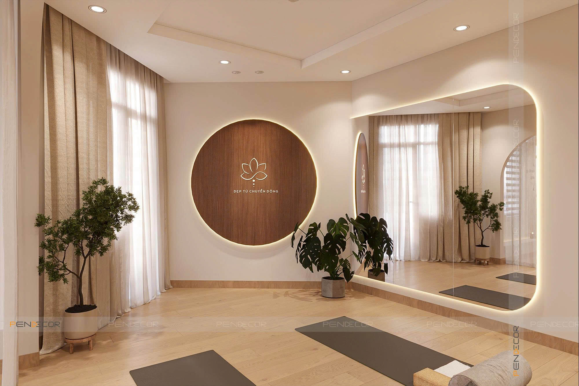 Thiết Kế Phòng Tập DiDi Flow Yoga